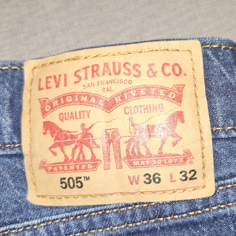 Levi's Classic Straight Blue Jeans